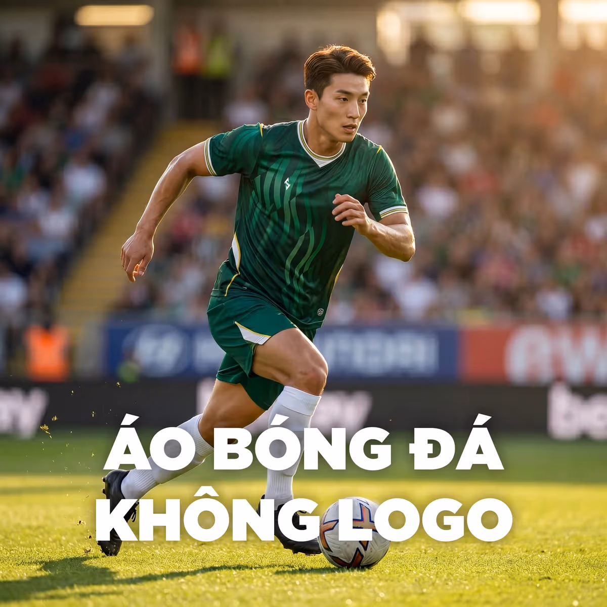 Áo bóng đá không logo