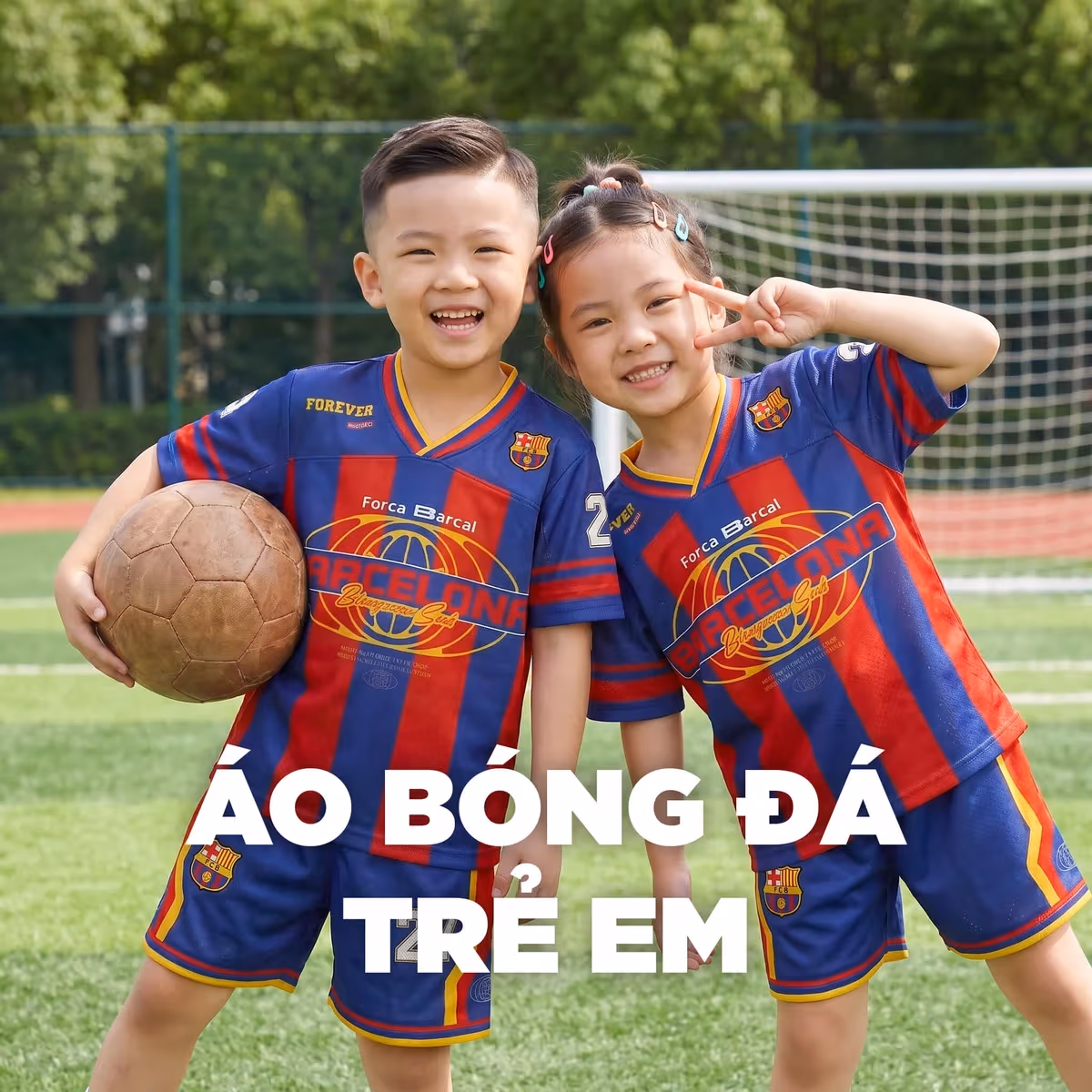 Áo bóng đá trẻ em