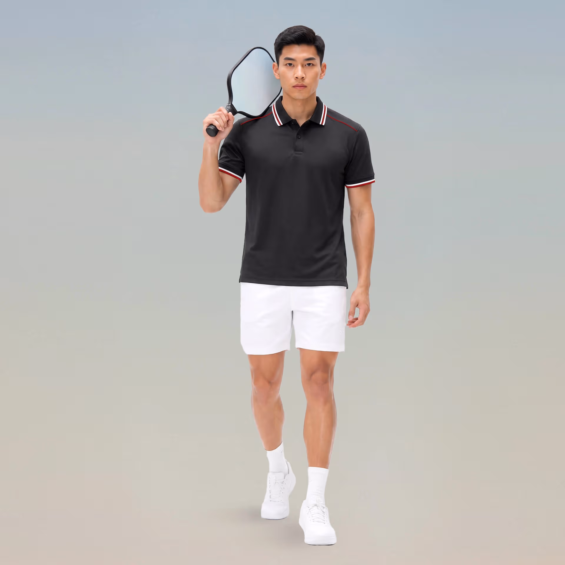 Áo Polo Đồng Phục Strivend SP02 Xám 6