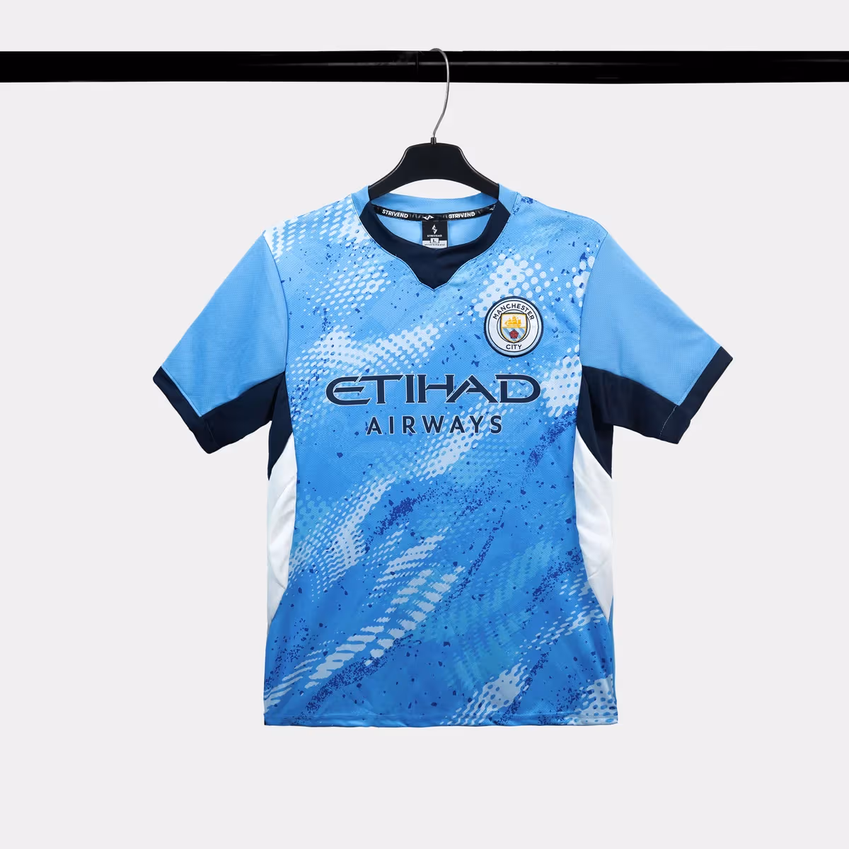 Strivend - Bộ Quần Áo Bóng Đá Strivend Manchester City Xanh Biển Design SS26