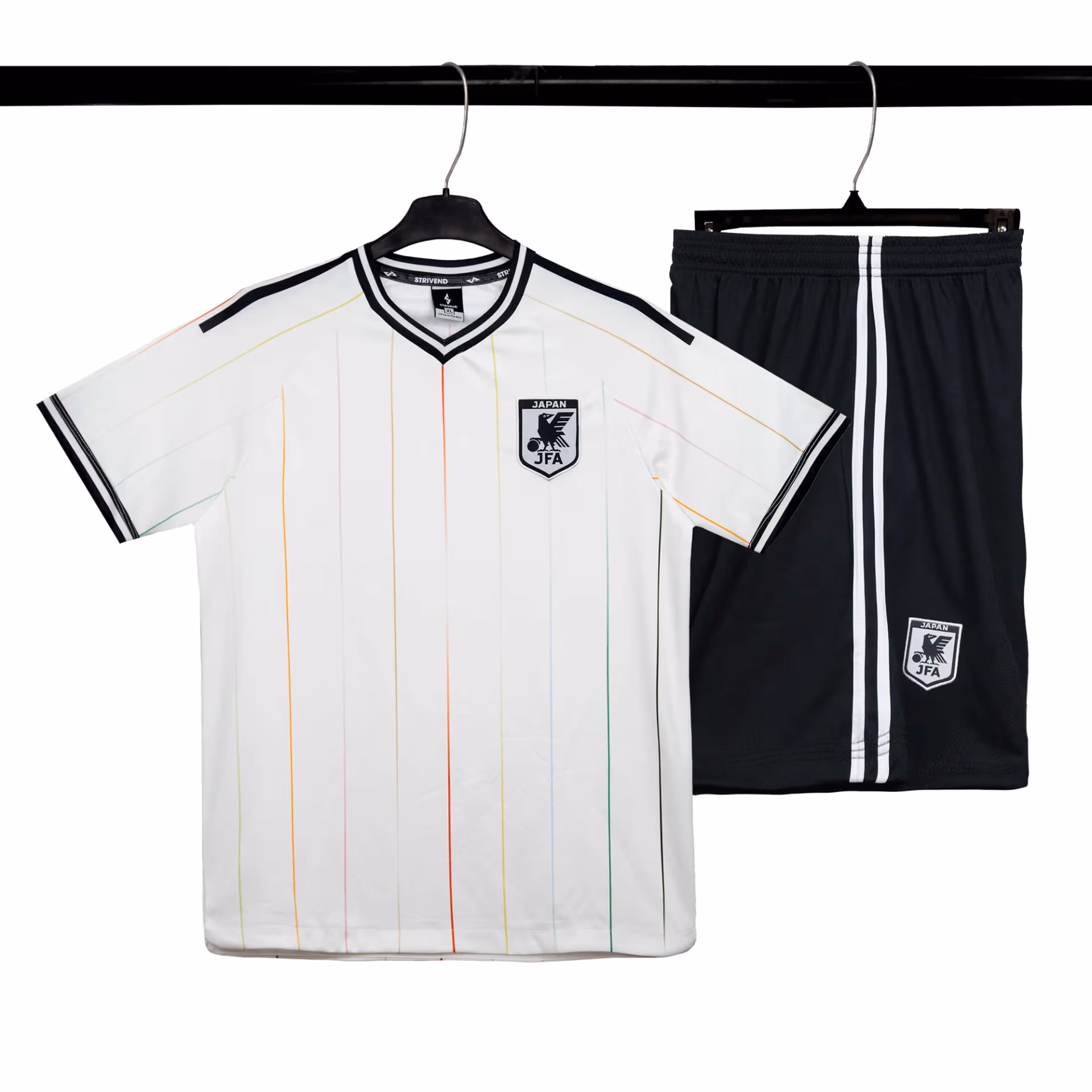 Bộ Quần Áo Bóng Đá Strivend Nhật Bản Trắng Away WC26