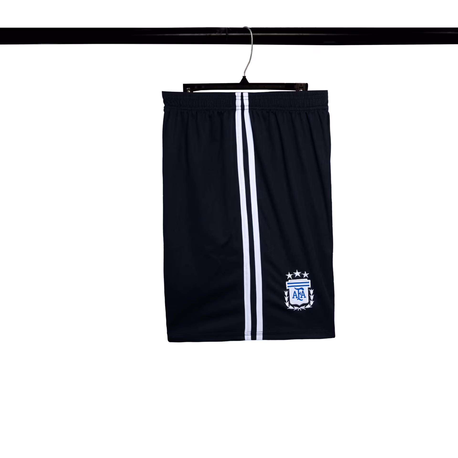 Bộ Quần Áo Bóng Đá Strivend Argentina Đen Away