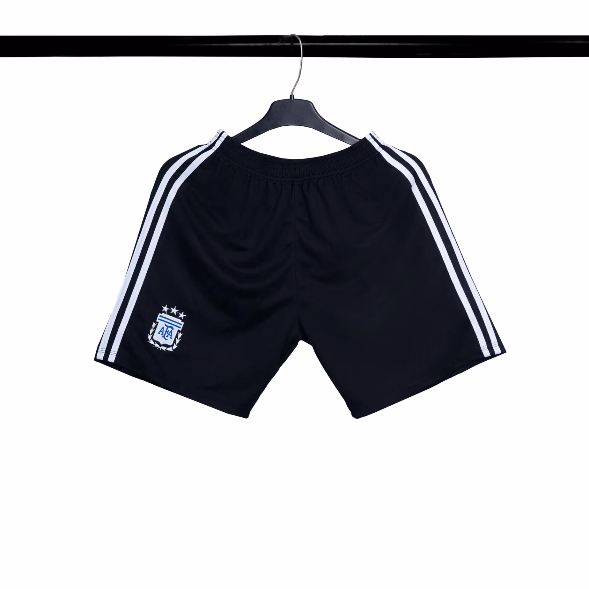 Bộ Quần Áo Bóng Đá Strivend Argentina Đen Away