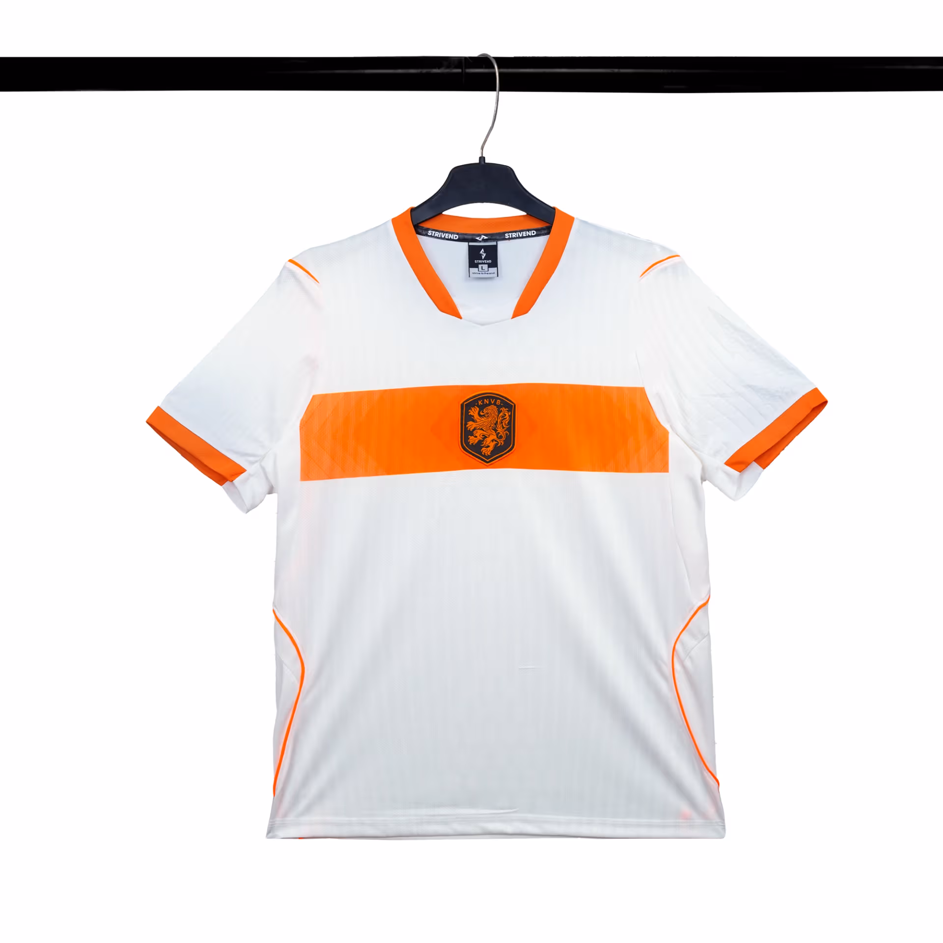 Bộ Quần Áo Bóng Đá Strivend Hà Lan Trắng Away WC26