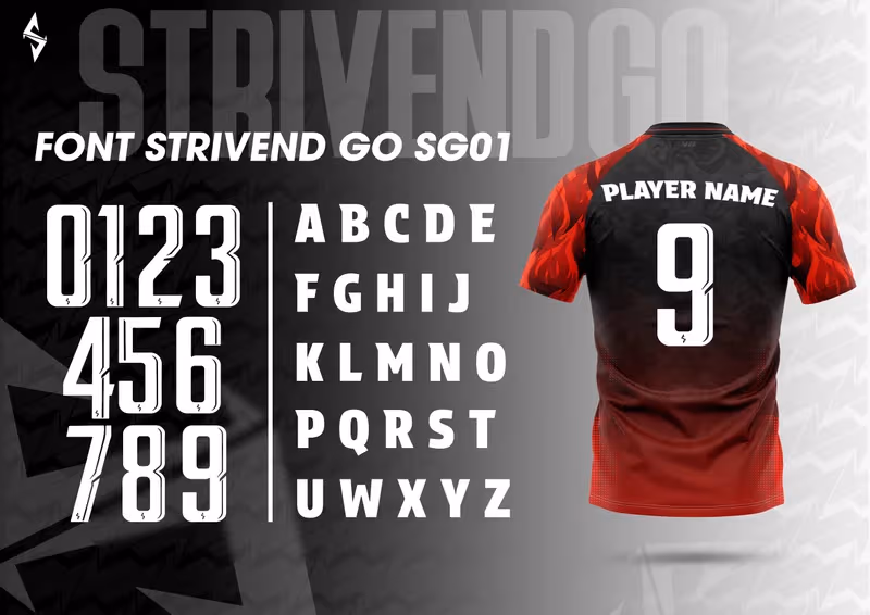 Ảnh minh hoạ font Strivend GO SG01