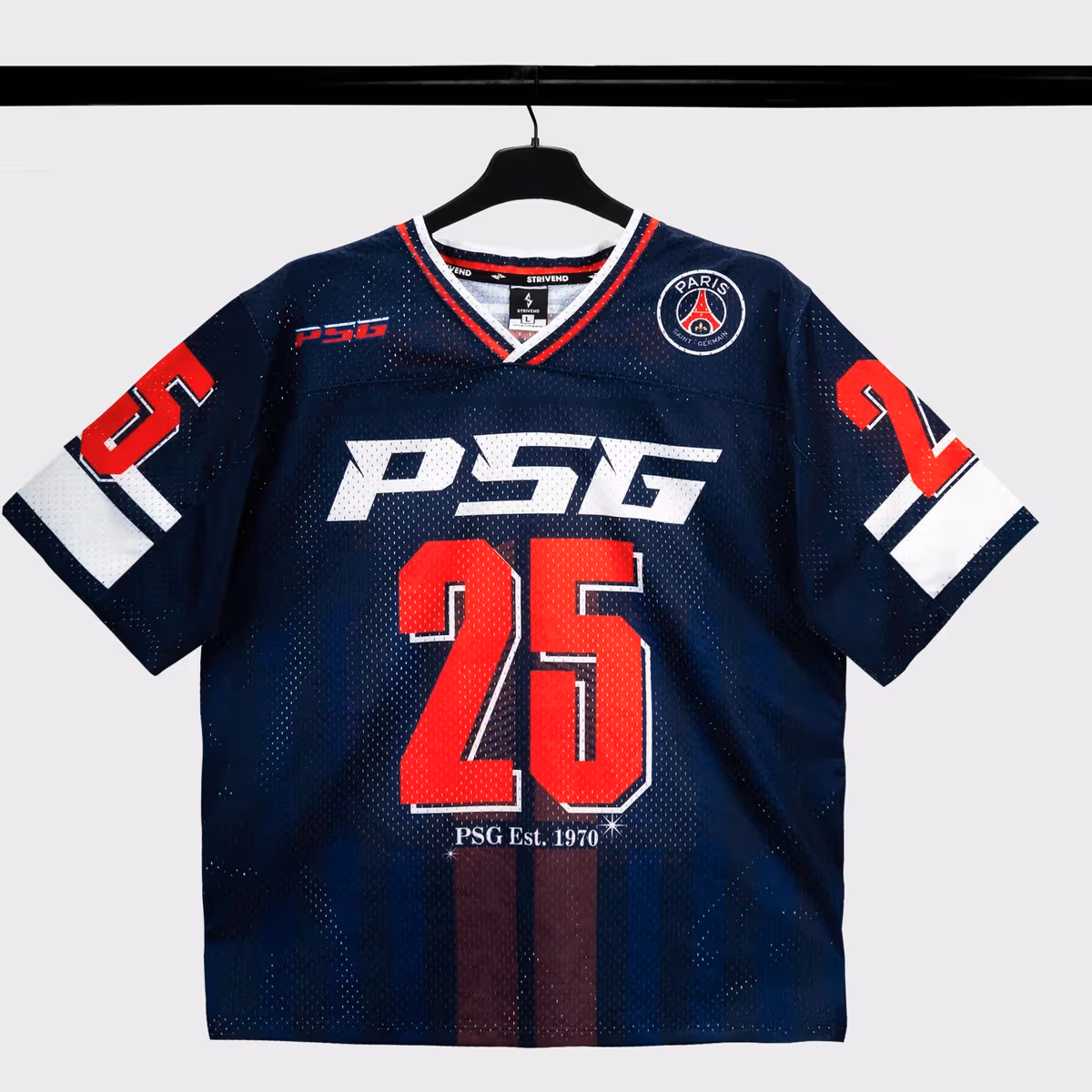 Strivend - Áo Jersey PSG Xanh Đen Design SS26