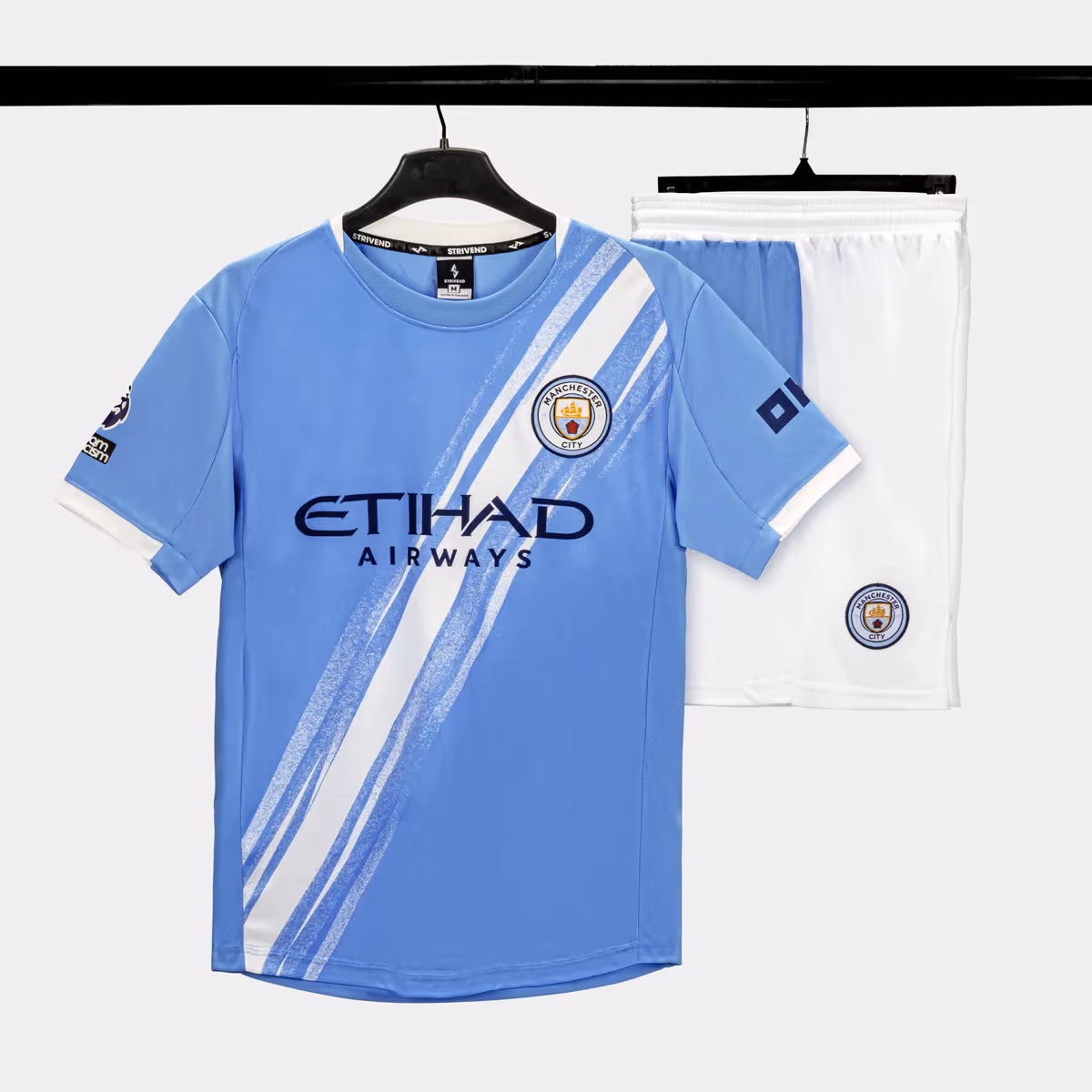 Bộ Quần Áo Bóng Đá Strivend Manchester City Home Design SS26