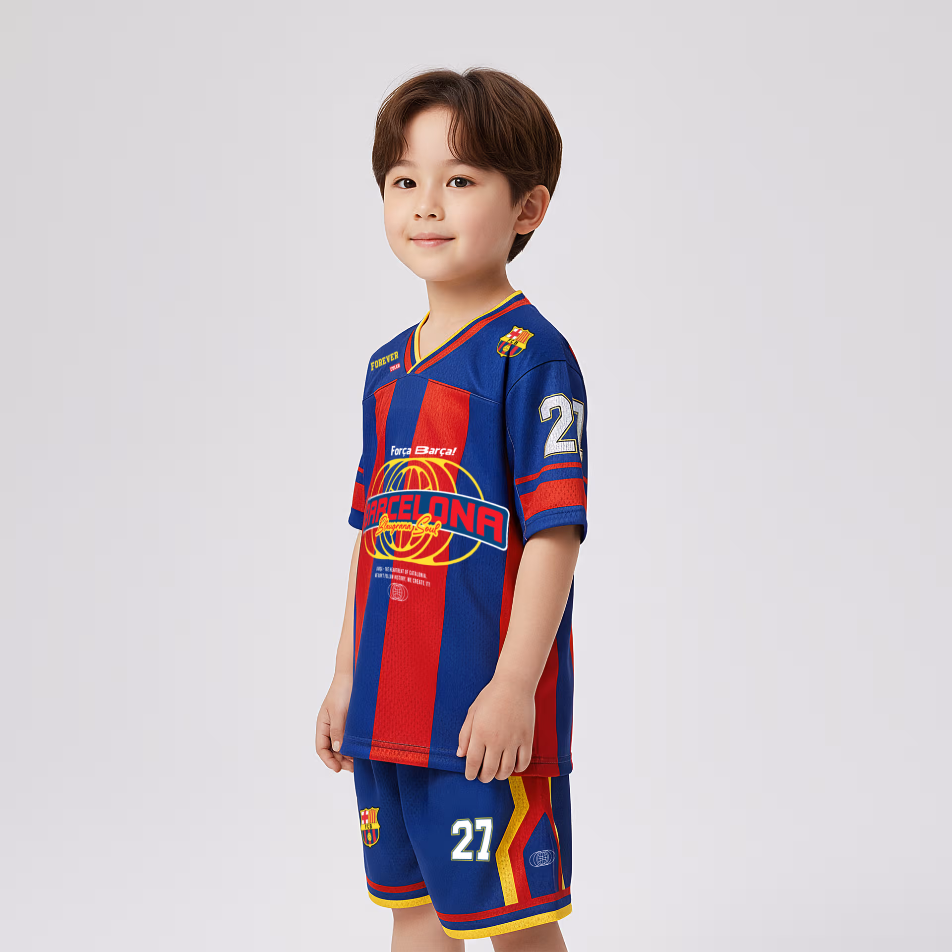 Quần áo Strivend Jersey Kid Barcelona Home SS26