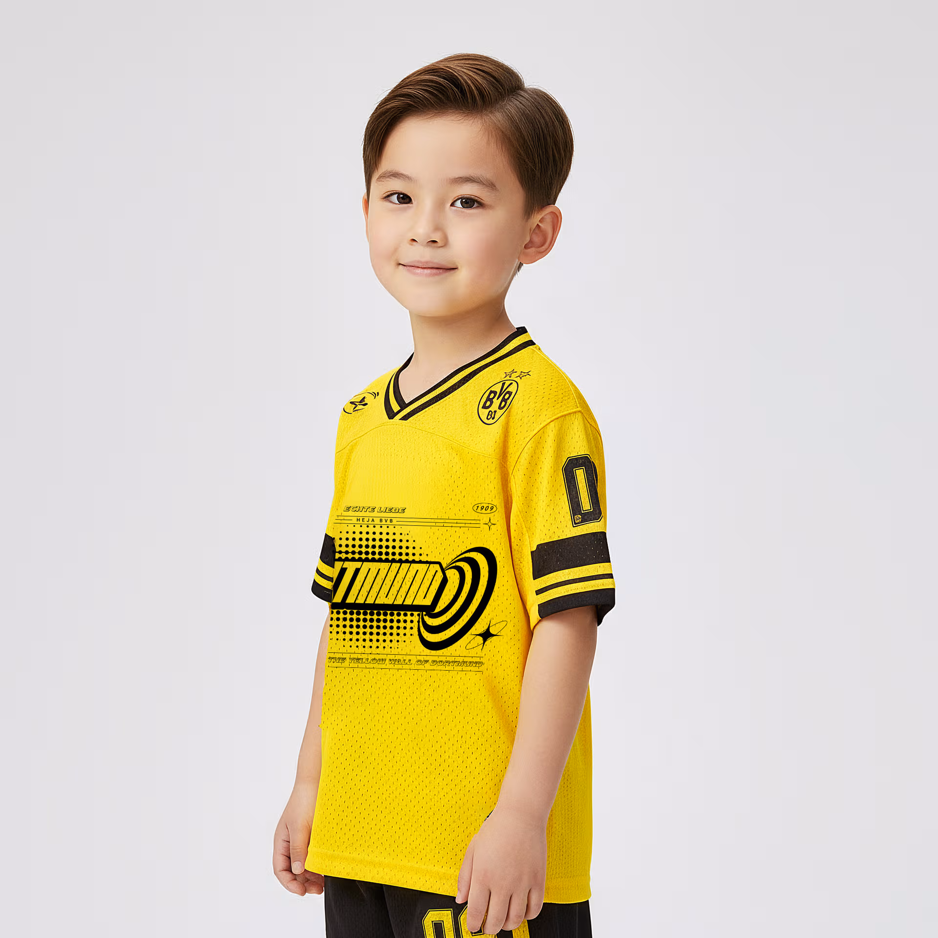 Quần áo Strivend Jersey Kid Dortmund Vàng Design SS26