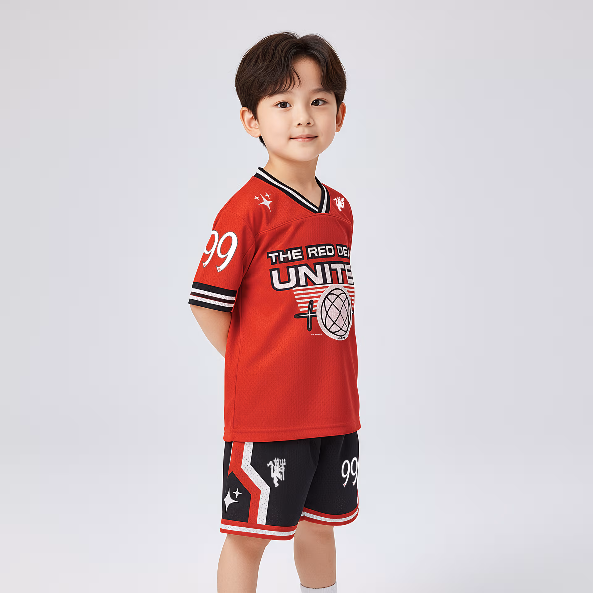 Quần áo Strivend Jersey Kid MU Đỏ Design SS26