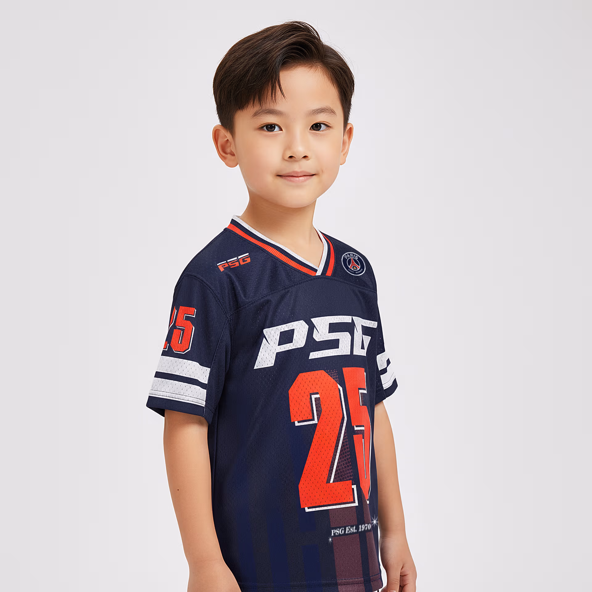 Quần áo Strivend Jersey Kid PSG Xanh Đen Design SS26