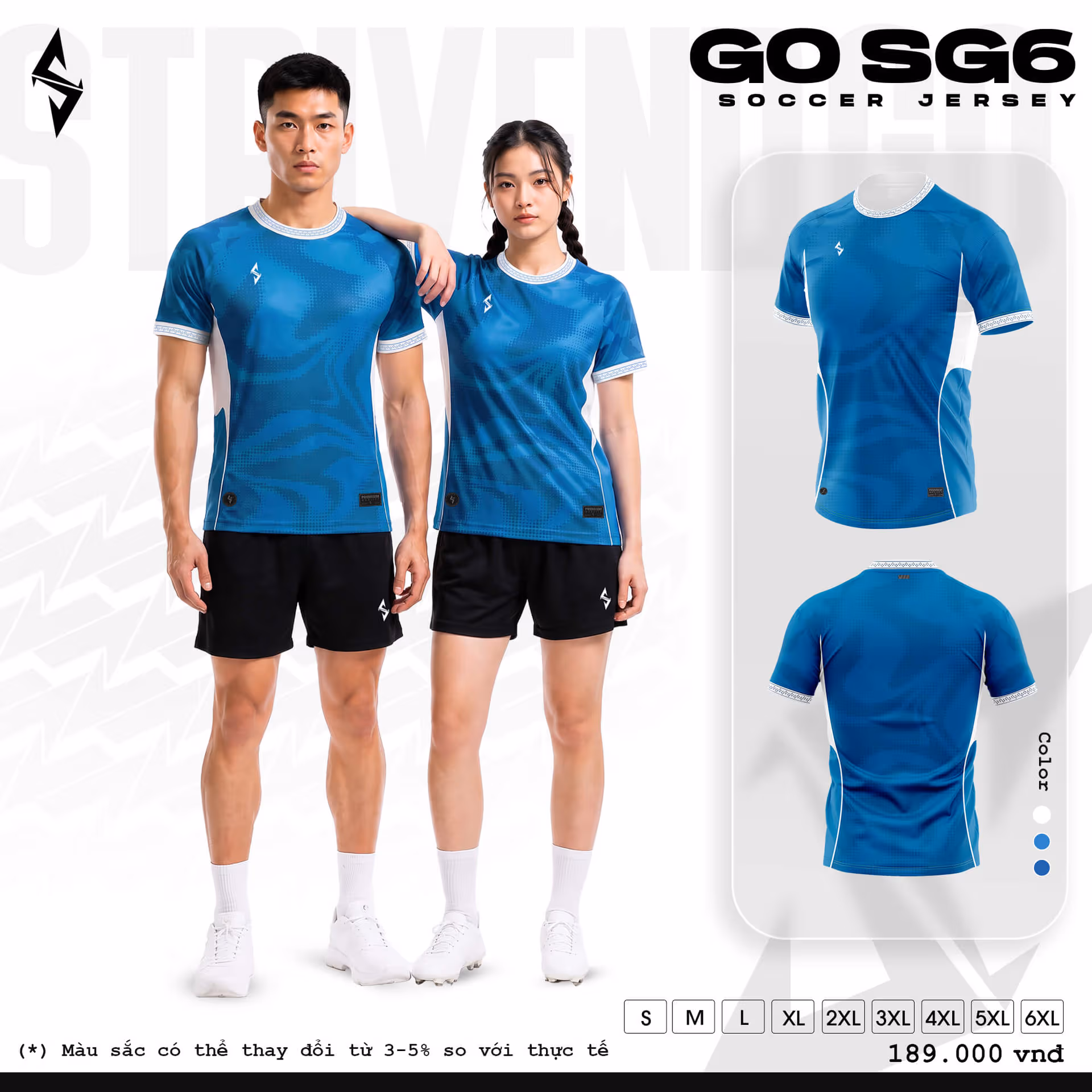 Bộ quần áo bóng đá Strivend Go SG06 Lông Công