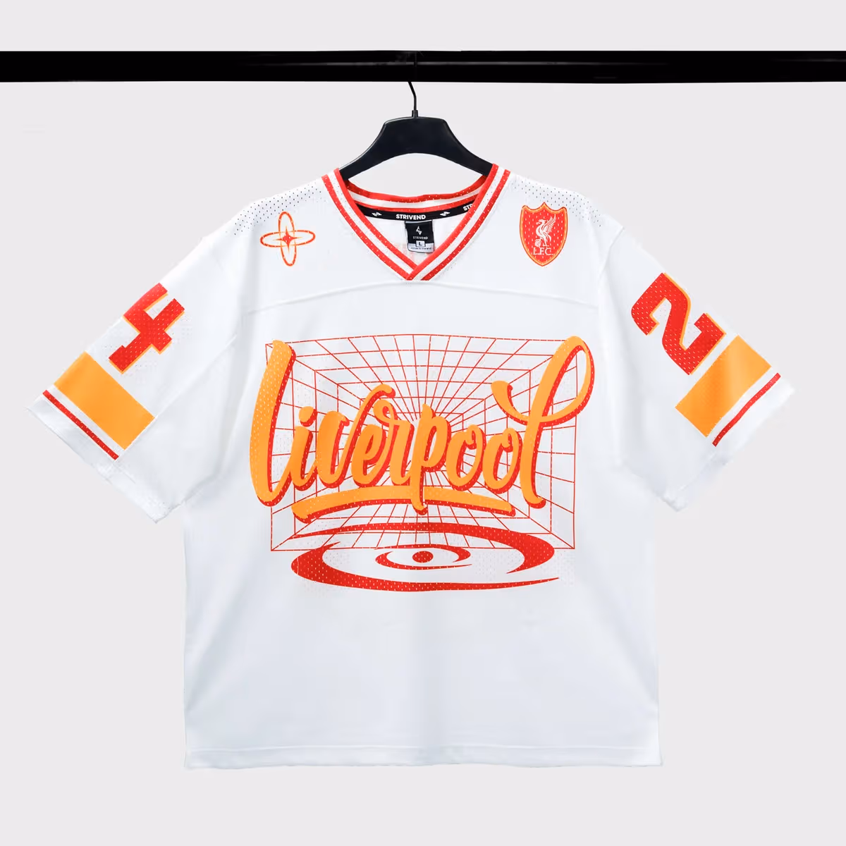 Áo Jersey Liverpool Trắng Design SS26