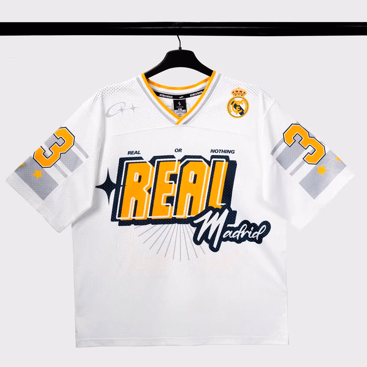 Áo Jersey Real Madrid Trắng Design SS26
