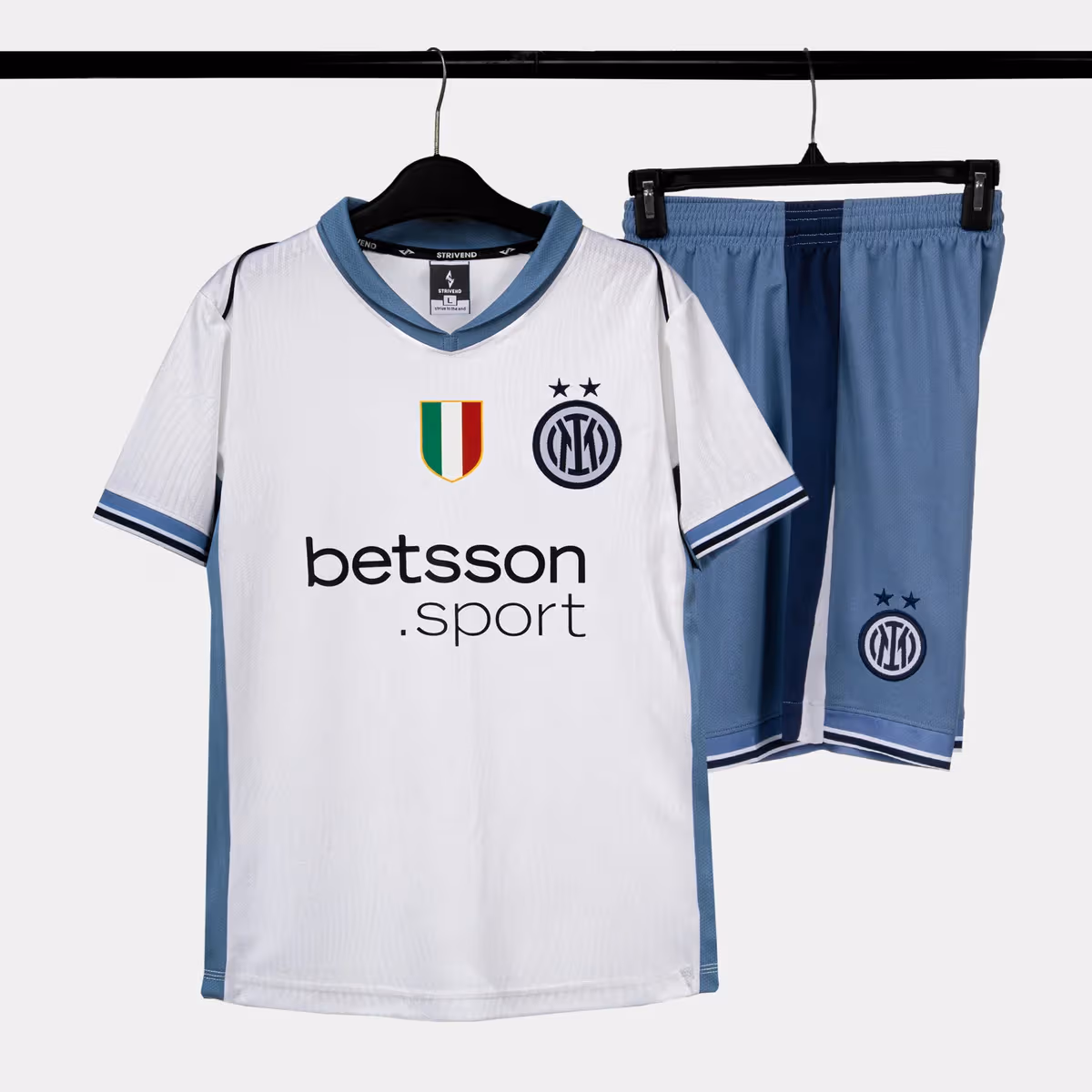 Bộ Quần Áo Bóng Đá Strivend Inter Milan Trắng Away 24/25