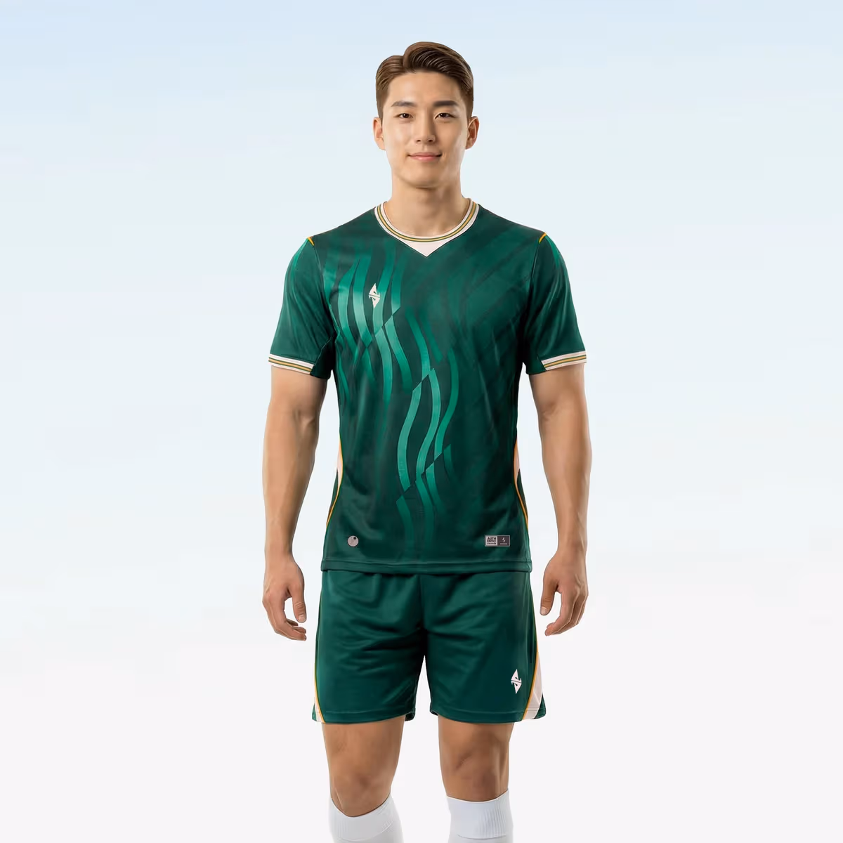 Bộ Quần Áo Bóng Đá Strivend V10 Xanh Rêu