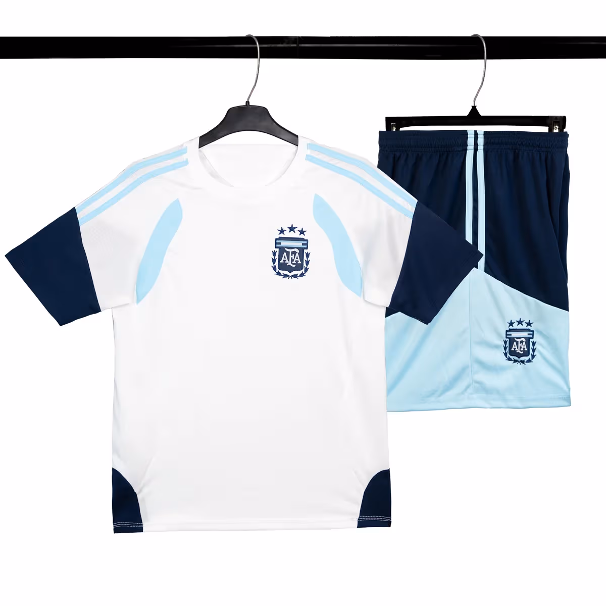 Strivend - Bộ Quần Áo Bóng Đá Strivend Argentina Trắng Training WC26