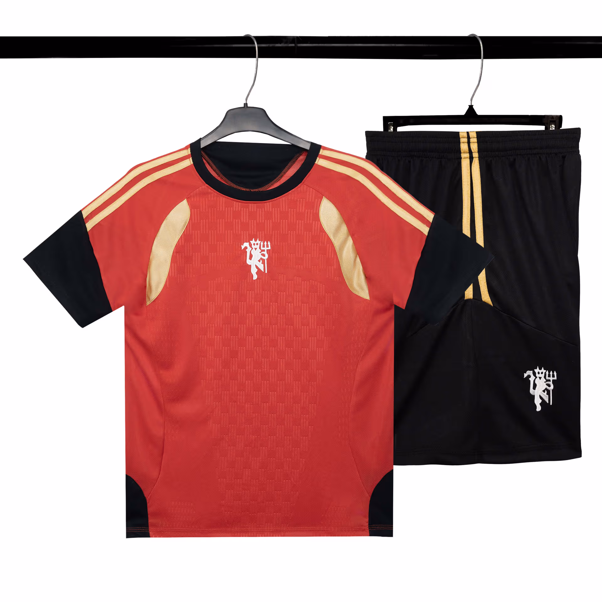 Bộ Quần Áo Bóng Đá Strivend Manchester United Đỏ Đồng Design SS26