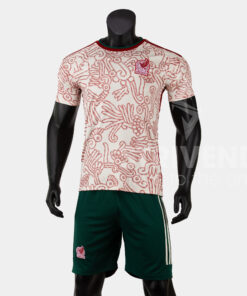 Quần áo bóng đá Strivend Mexico Kem WC22