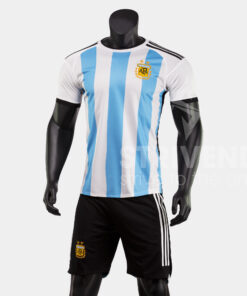 Quần áo bóng đá Strivend tuyển Argentina Sọc WC22