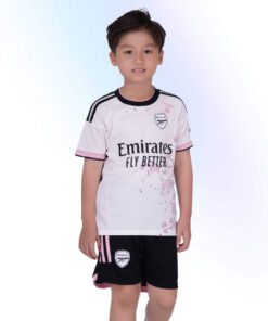 Bộ Quần Áo Bóng Đá Kid CLB Strivend Arsenal Hoa Anh Đào SS24