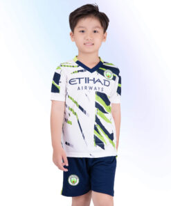 Bộ Quần Áo Bóng Đá Kid CLB Strivend MC Trắng Fantasy SS24