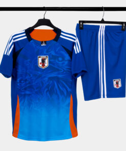 Bộ Quần Áo Bóng Đá Strivend Nhật Bản Xanh