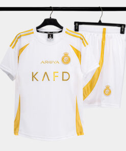 Bộ Quần Áo Bóng Đá Strivend AI Nassr Trắng 24/25