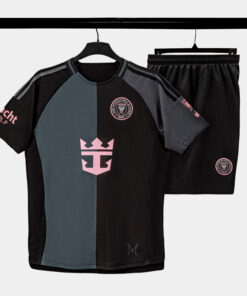 Bộ Quần Áo Bóng Đá Strivend Inter Miami Xám Away SS26