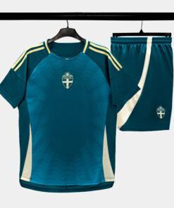 Bộ Quần Áo Bóng Đá Strivend Thụy Điển Lông Công Away SS25