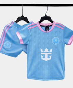 Bộ Quần Áo Bóng Đá Strivend Trẻ Em Miami Biển Third Kit SS26