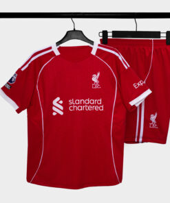 Bộ Quần Áo Bóng Đá Strivend Liverpool Đỏ Home Design SS26