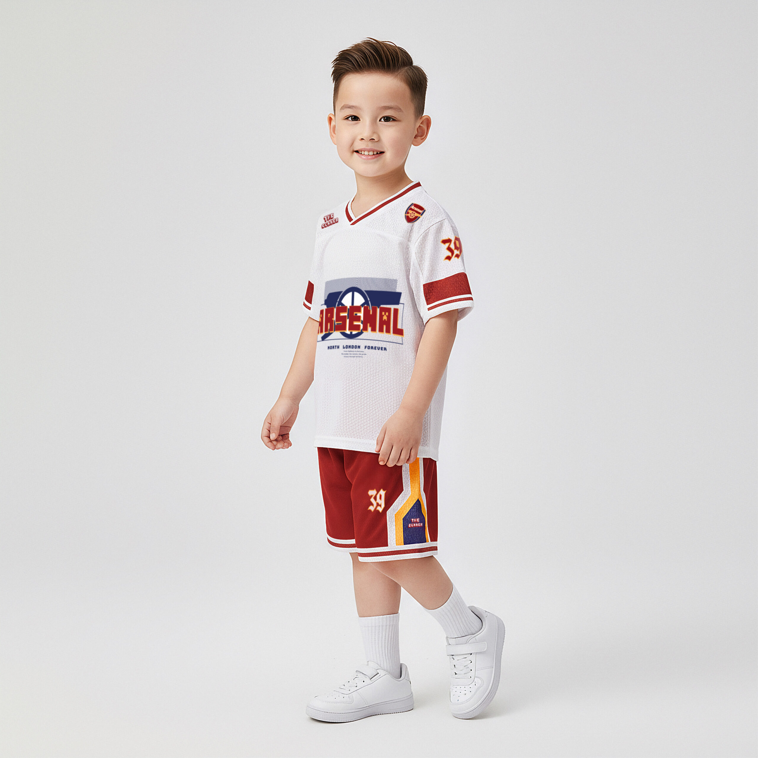 STRIVEND-JERSEY-KID-ARSENAL-TRANG STRIVEND-JERSEY-KID-ARSENAL-TRANG