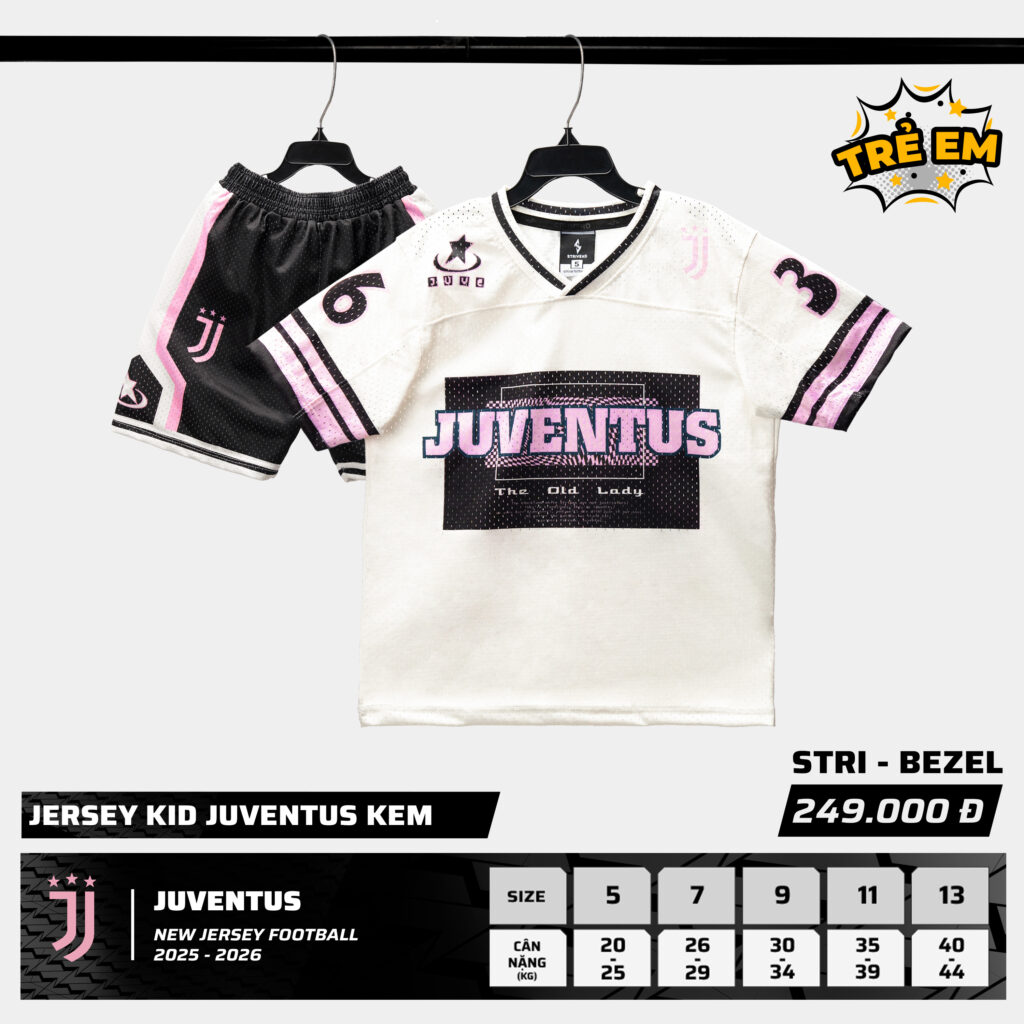 STRIVEND-JERSEY-KID-JUVENTUS-KEM