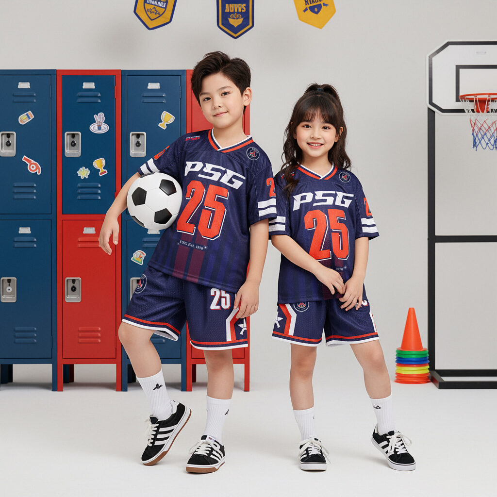 STRIVEND-JERSEY-KID-PSG-XANH-DEN