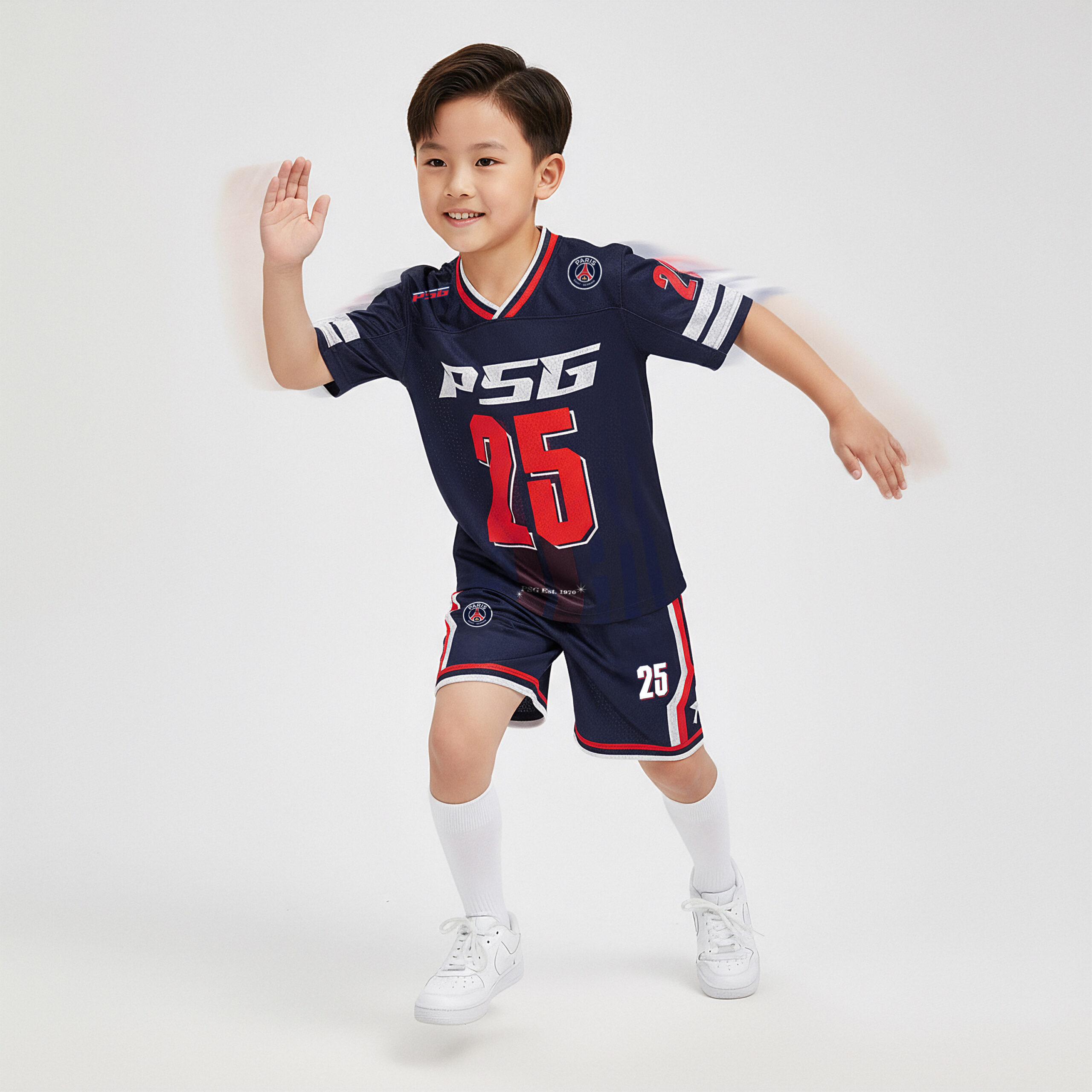 STRIVEND-JERSEY-KID-PSG-XANH-DEN STRIVEND-JERSEY-KID-PSG-XANH-DEN